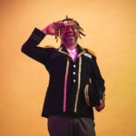 Takin in a yellow studio