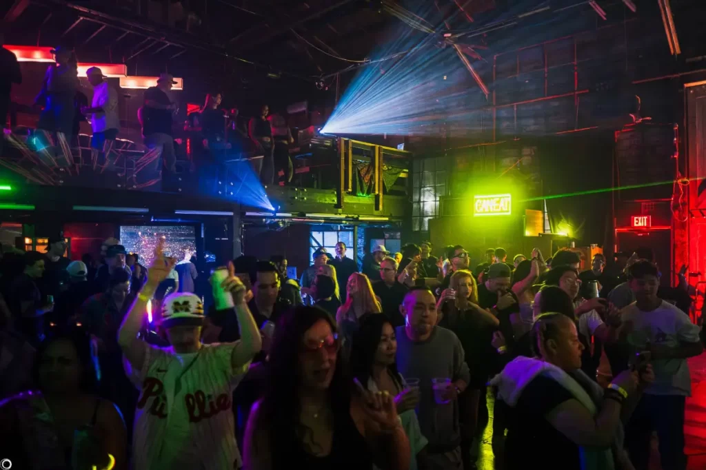 Dancefloor at First Flight Express