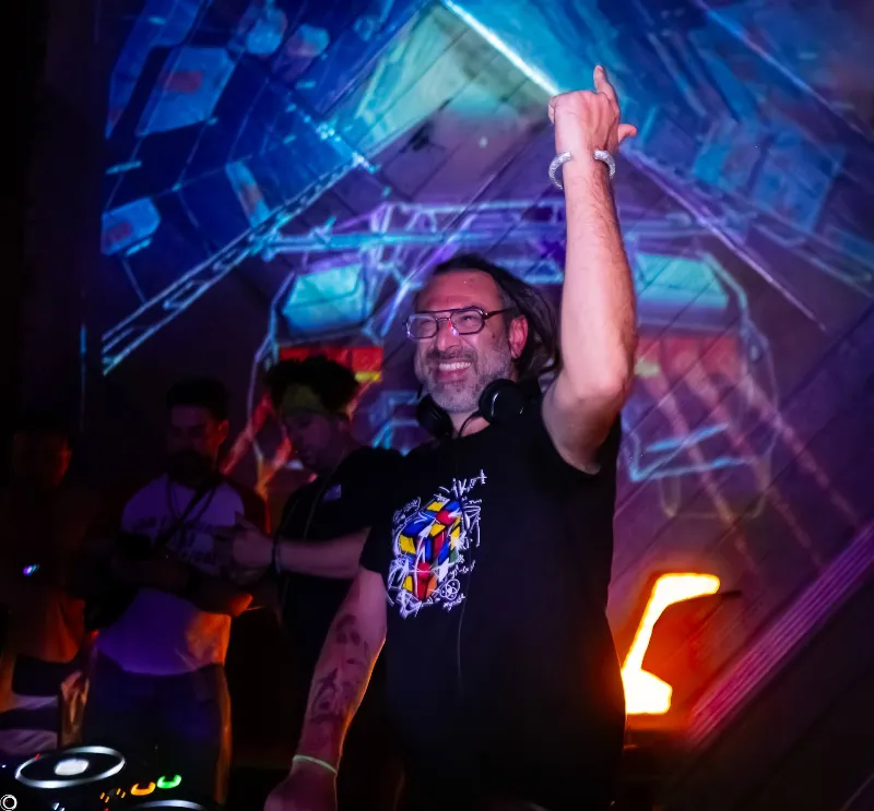 TAKiN DJing at First Flight Express